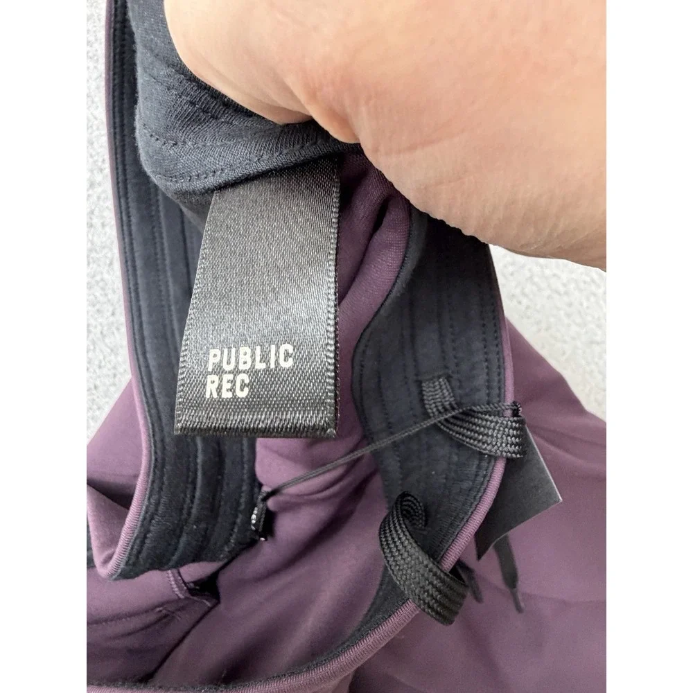 Public Rec All Day Every Day Jogger Mens 38x32 Purple Stretch Performance NWT